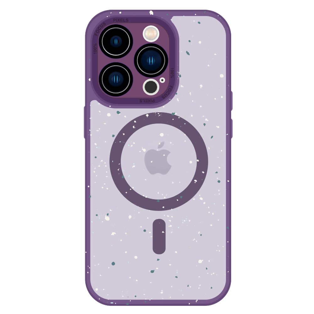 Tel Protect Magnetic Splash Frosted Case pro Iphone 15 Plus Purple - náhled 2