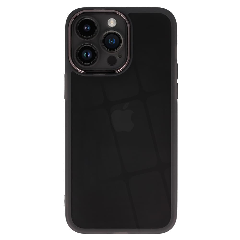 Zadní kryt Protective Lens na Tecno Spark Go 2023/Pop 7/Pop 7 Pro černý čirý - náhled 2