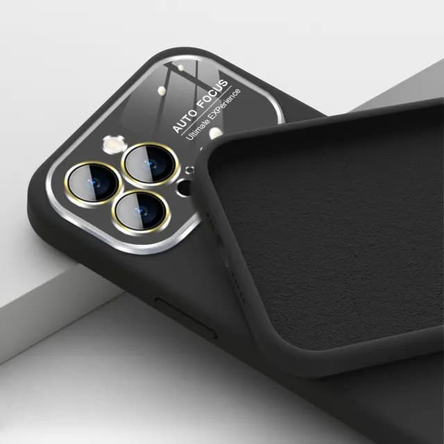 Zadní pouzdro TopQ Soft Lens pro Iphone 15 černé - náhled 2