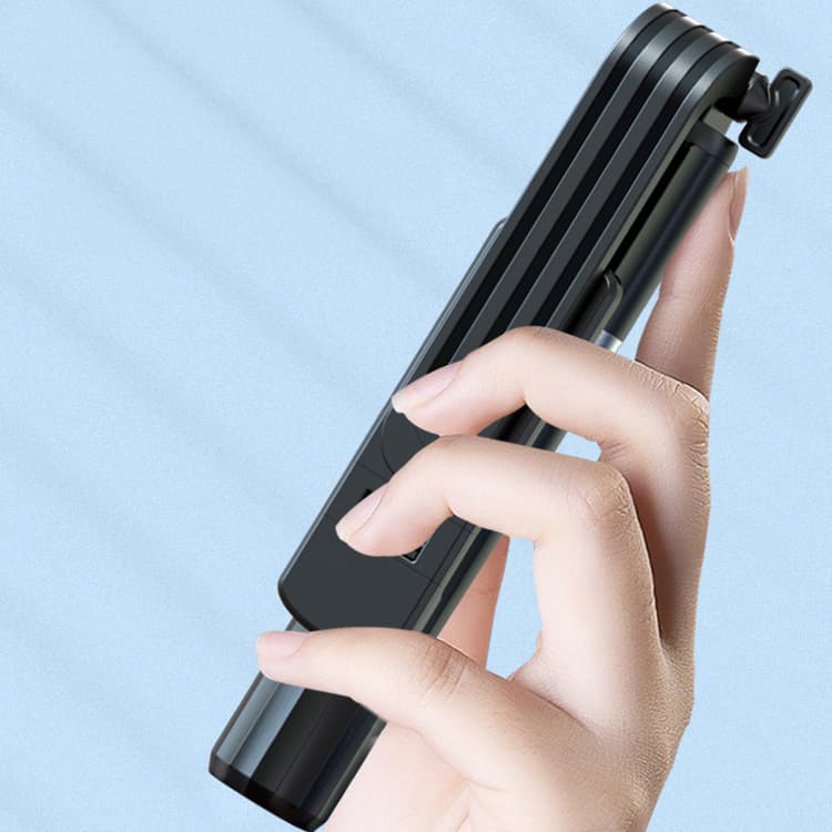 Bluetooth tripod mini selfie tyč P40S se stativem černá - náhled 2