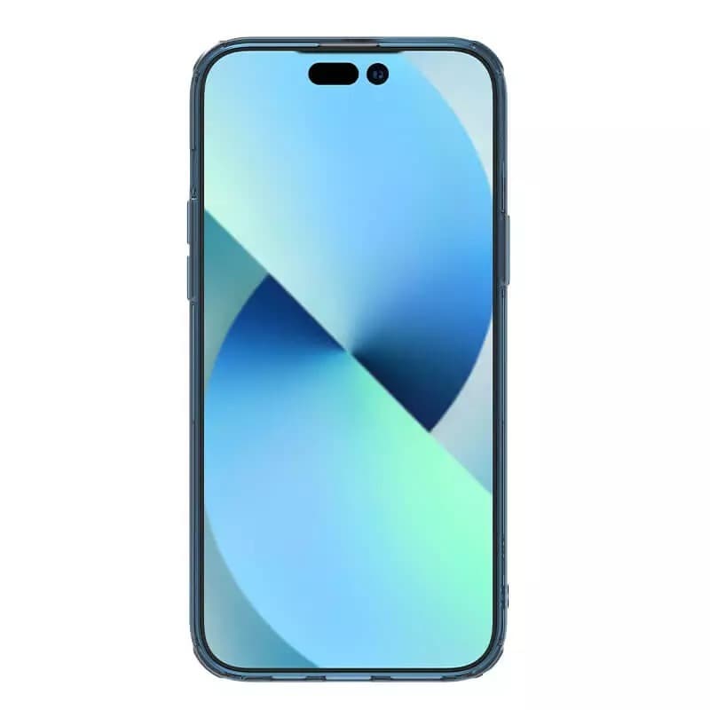 Nillkin Nature Pro TPU pouzdro pro Iphone 15 Plus transparentní-modré - náhled 2