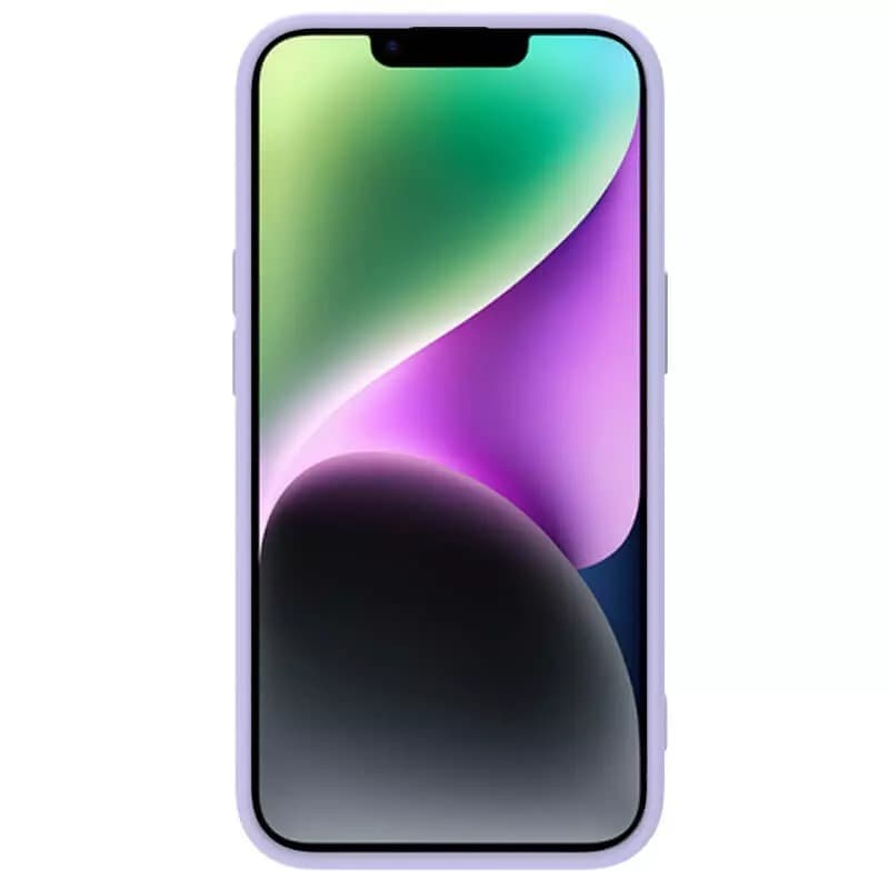 Nillkin CamShield Silky Silicone Case pro Iphone 15 Plus fialový - náhled 2