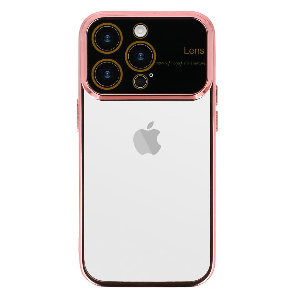 Pouzdro Electro Lens pro Iphone 14 Rose gold - náhled 2