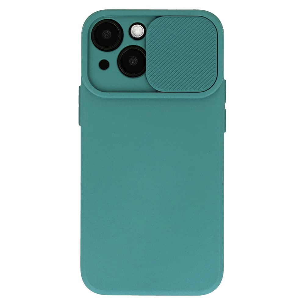 Zadní kryt Camshield Soft pro Iphone 15 Tmavě zelený - náhled 2