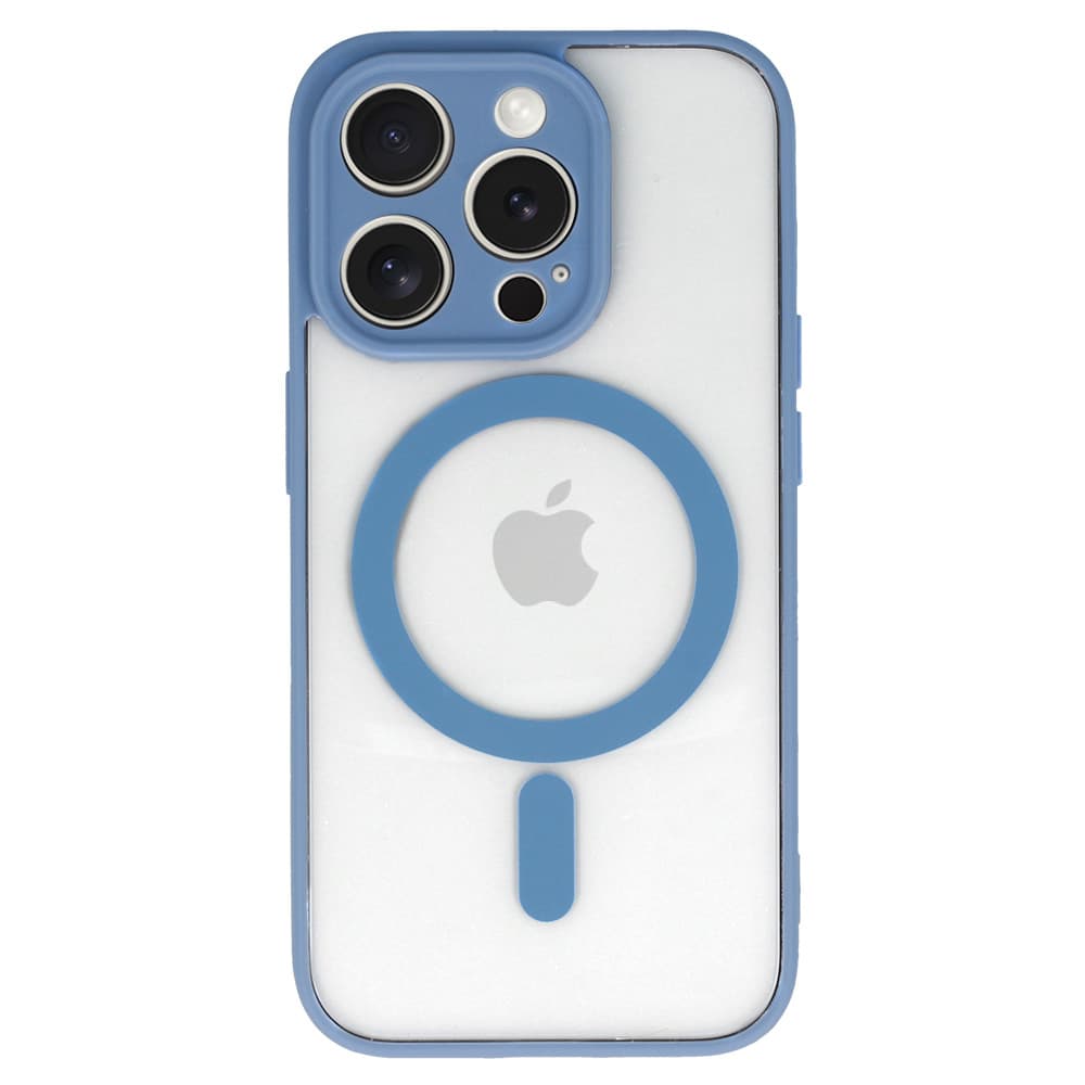 Zadní kryt Acrylic Color Magsafe pro Iphone 13 Pro světle modrý - náhled 2