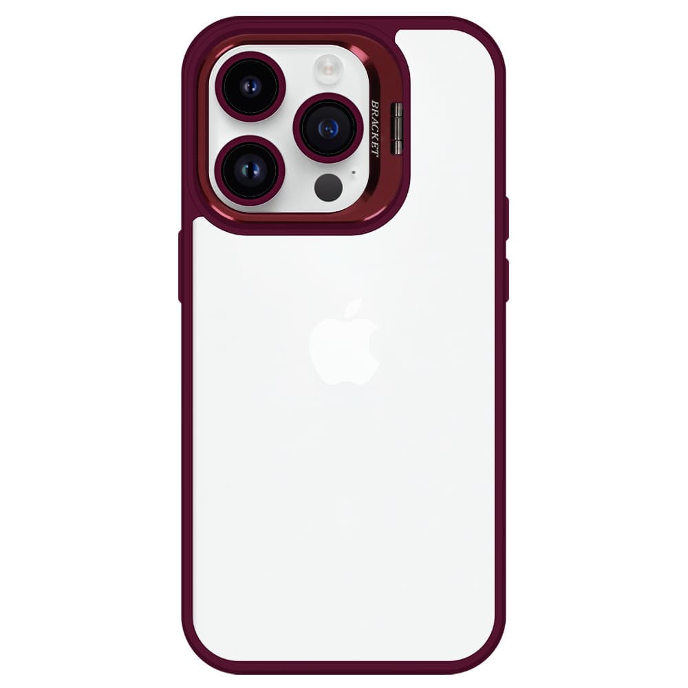 Pouzdro Tel Protect Kickstand pro Iphone 13 Pro Max vínové - náhled 2
