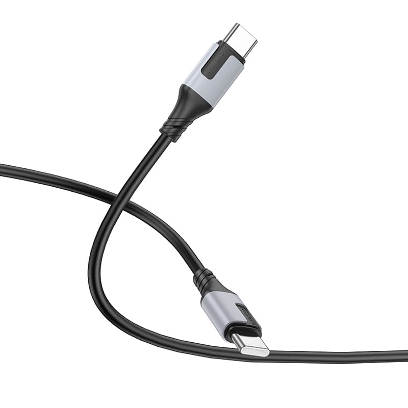 Borofone kabel BX101 Creator - typ C na typ C - 60W 3A 1 metr černý - náhled 2