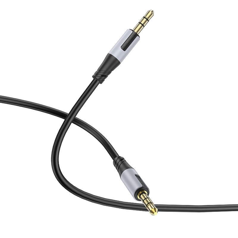 Audio kabel Borofone BL19 Creator jack 3,5 mm na jack 3,5 mm černý - náhled 2