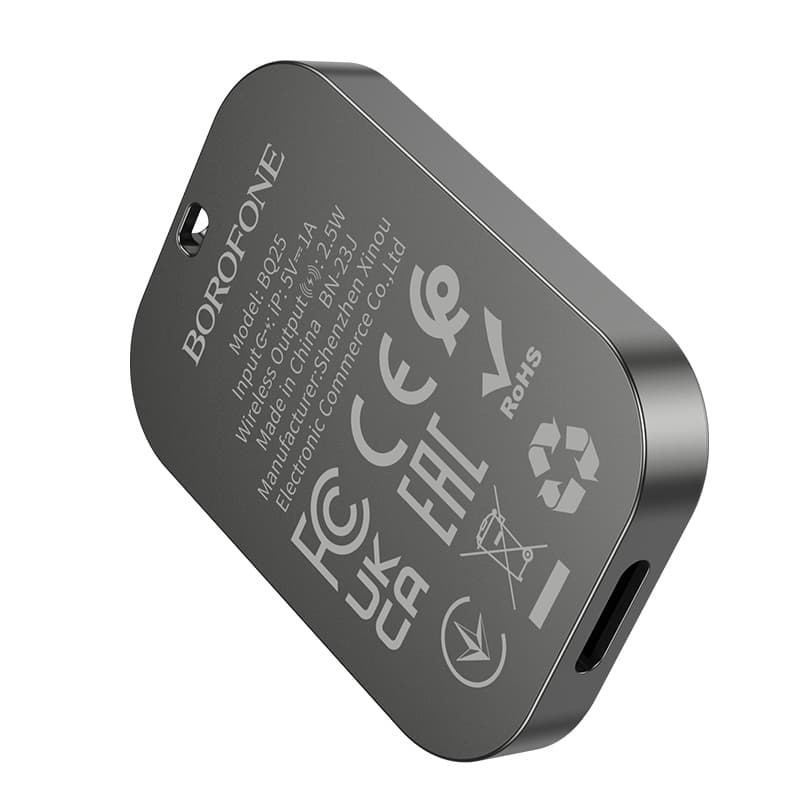 Bezdrátová nabíječka Borofone BQ25 na hodinky iWatch 2,5W šedá - náhled 2