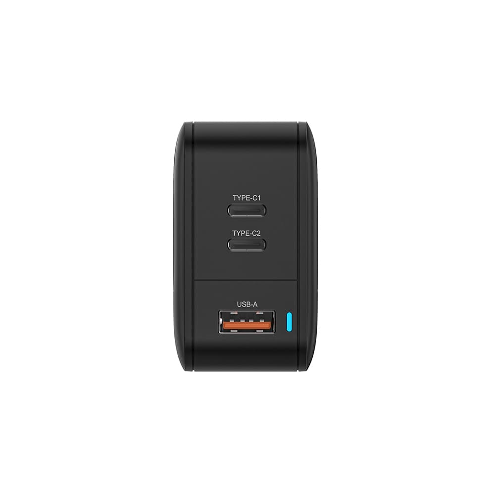 Cestovní adaptér Amazing Thing Thunder Pro GaN EUTH66W PD 66W černý - náhled 2