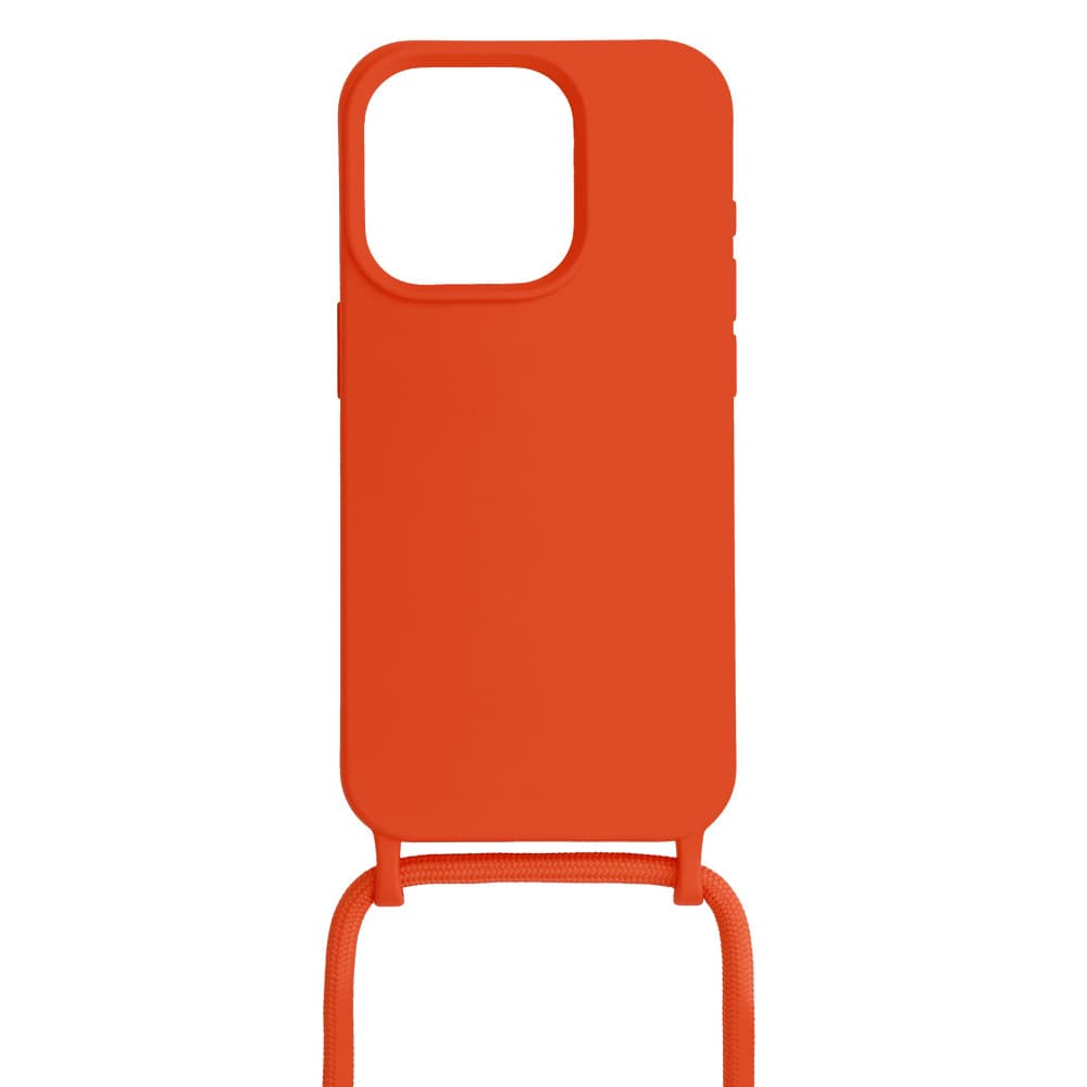 Pouzdro Strap D1 pro Iphone 15 oranžové - náhled 2