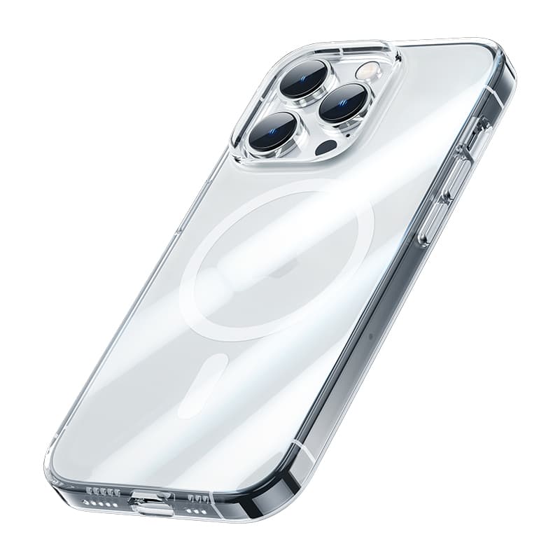 Zadní magnetický kryt Benks Crystal pro iPhone 15 Plus transparentní - náhled 2