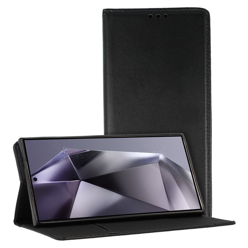 Knížkové pouzdro Smart Magneto pro Xiaomi Redmi 9A černé - náhled 2
