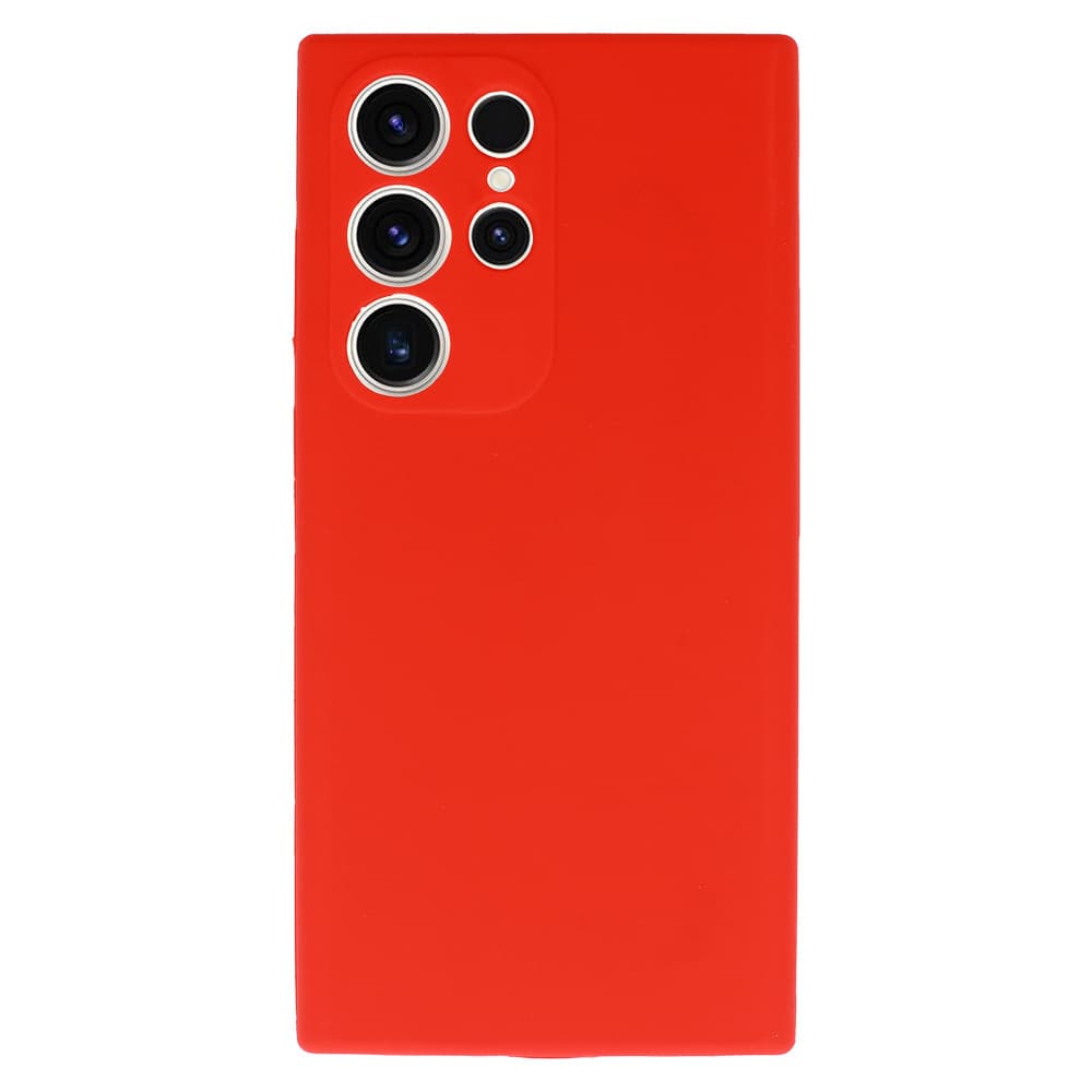 Tel Protect Silicone Premium pro Samsung Galaxy S24 Ultra red - náhled 2