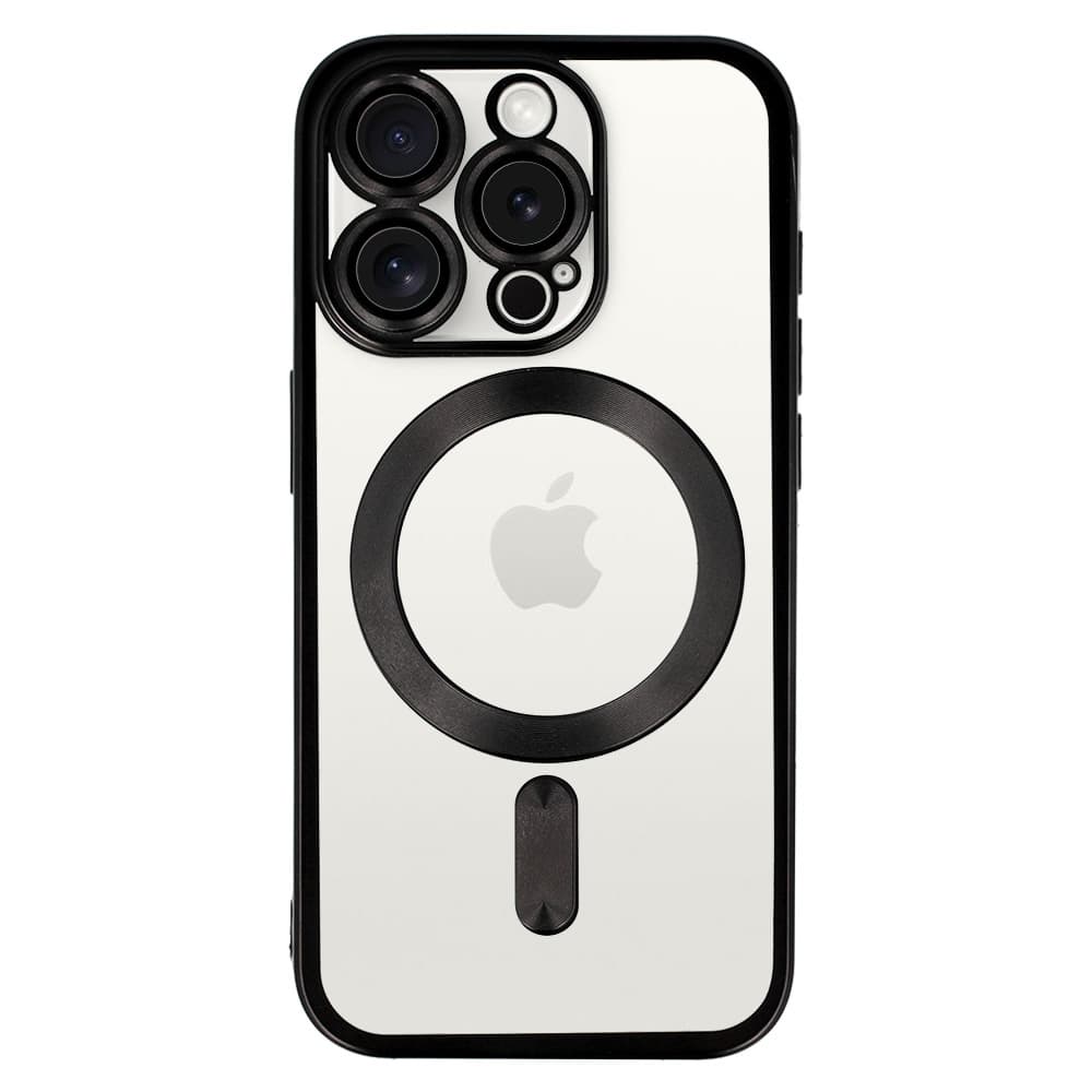 Zadní kryt Metallic MagSafe pro iPhone 14 Black - náhled 2