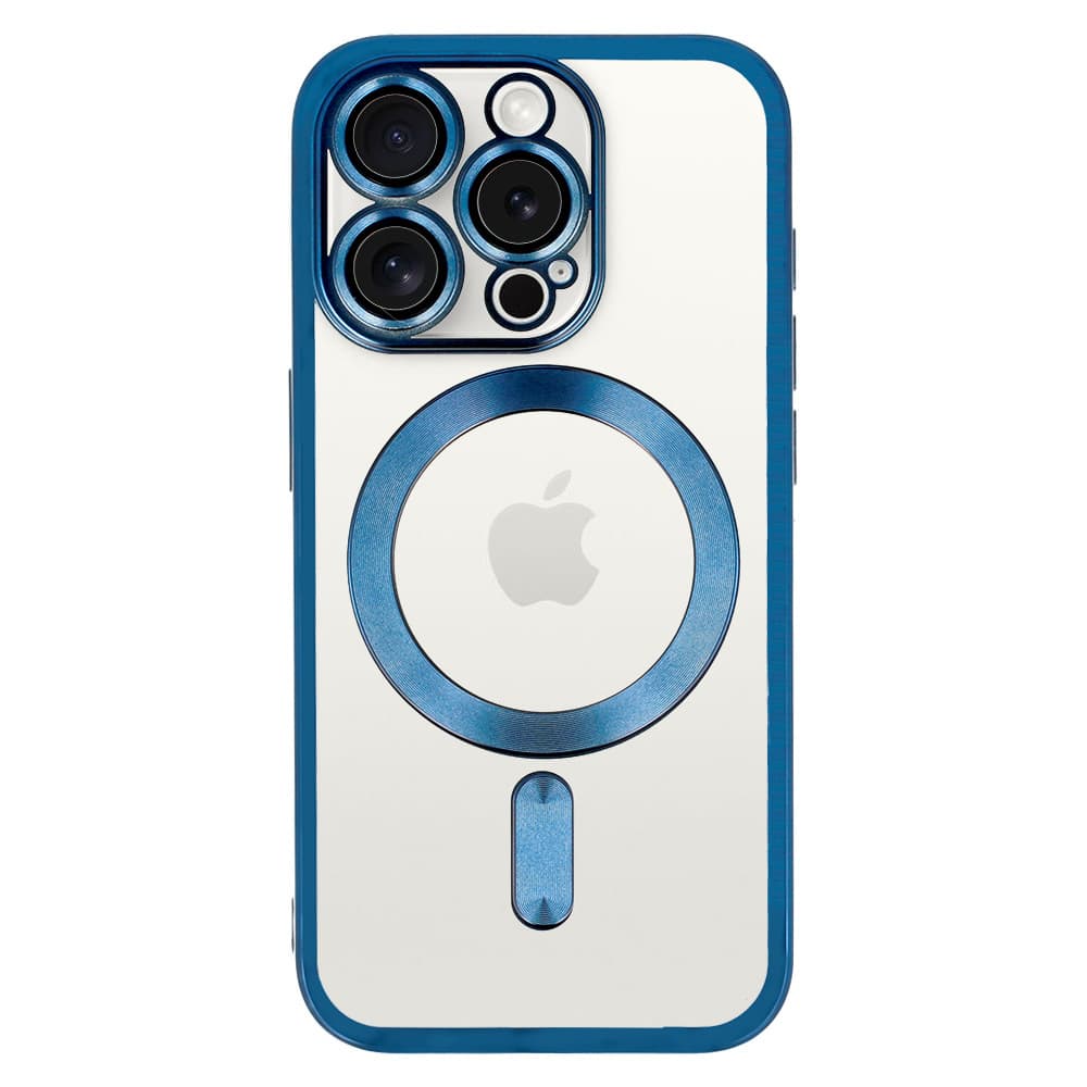 Zadní kryt Metallic MagSafe pro iPhone 14 Pro Blue - náhled 2