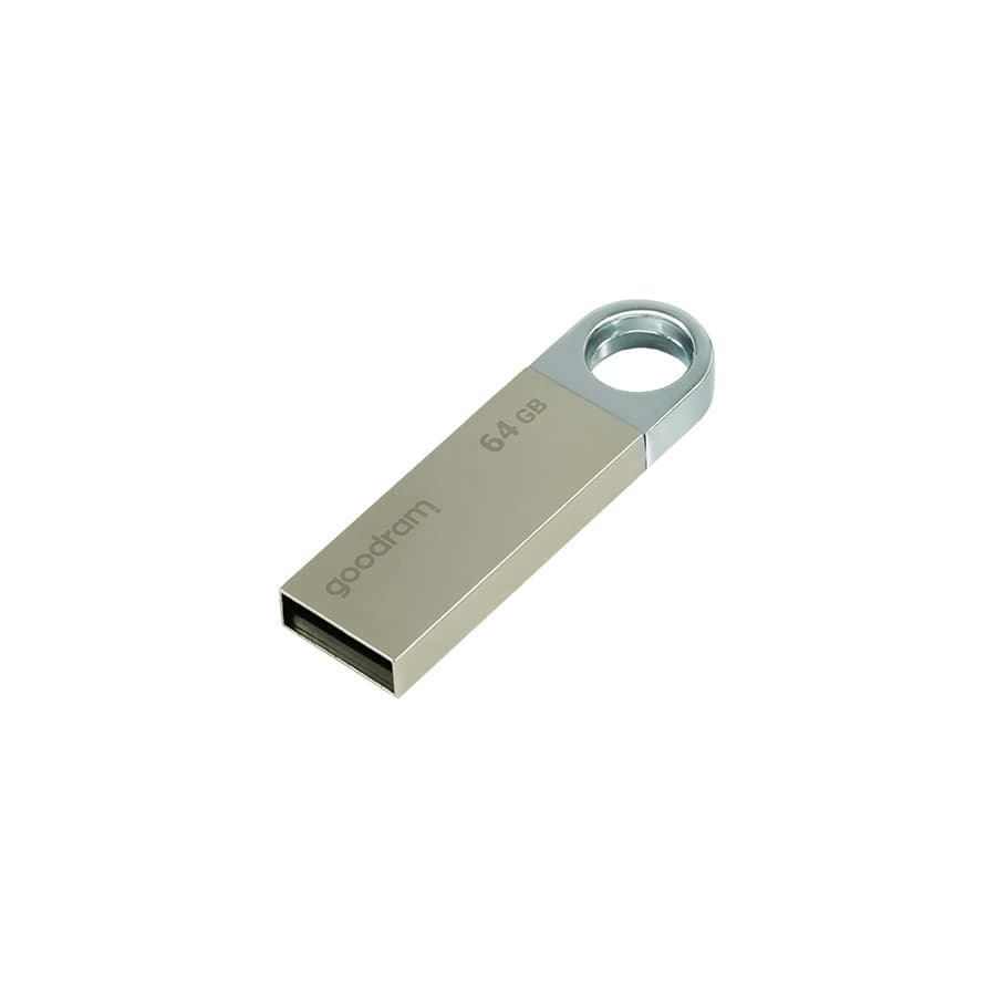 Flash disk GOODRAM UUN2 64GB USB 2.0 stříbrný - náhled 2