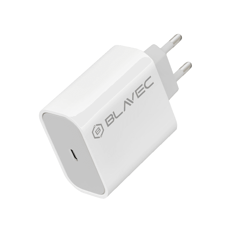 Adaptér Blavec BC1 s funkcí rychlonabíjení 20W (TCBC1-CW20) bílý - náhled 2