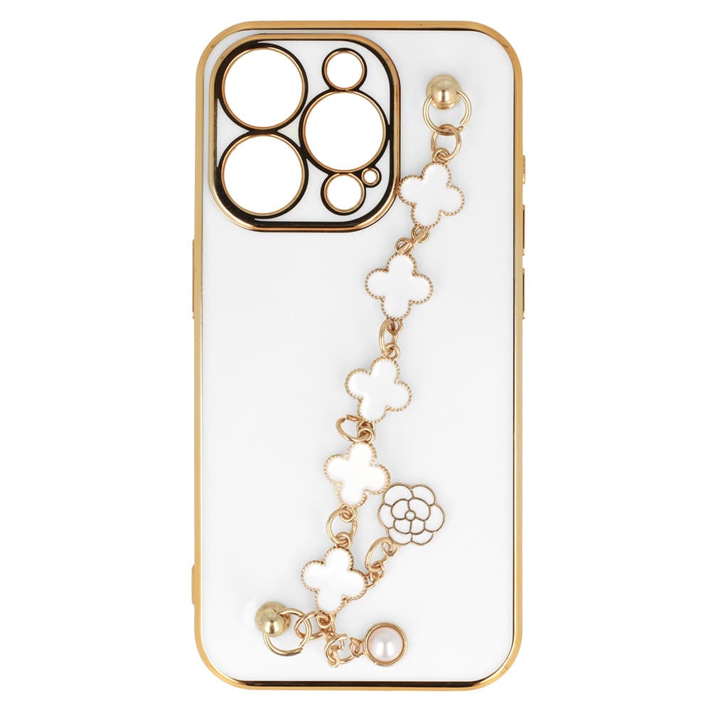 Trend Case pro iPhone 15 Pro design 3 bílé - náhled 2