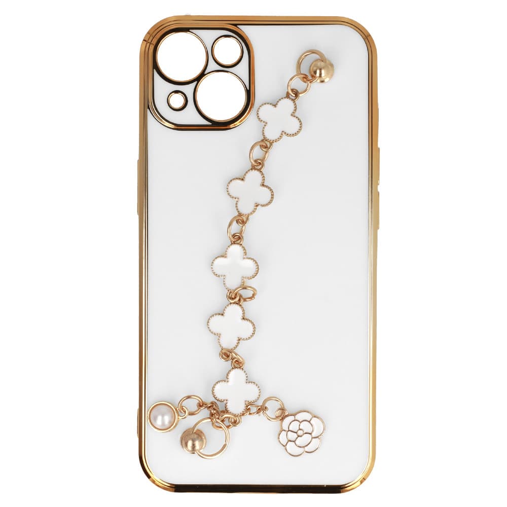 Trend Case pro iPhone 15 Plus design 3 bílé - náhled 2