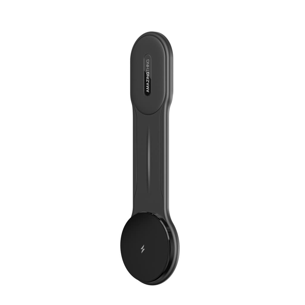 Držák do auta Amazing Thing Explorer Pro Magnetic MCARPC s bezdrátovým nabíjením na palubní desku černý - náhled 2