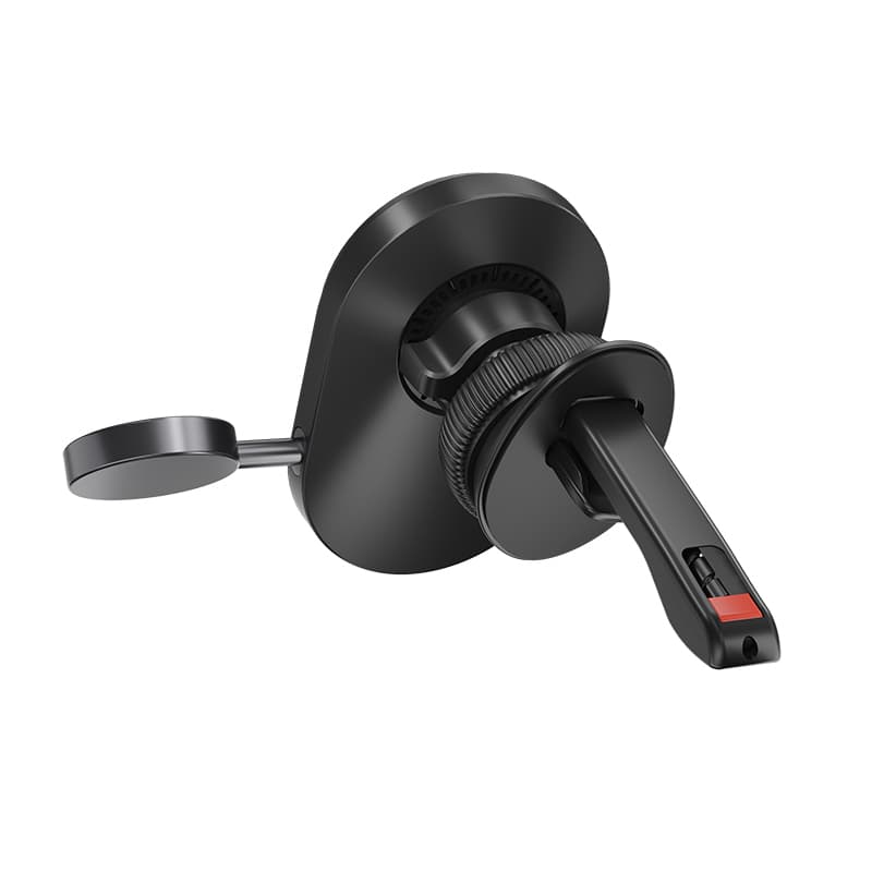 Držák do auta Benks CZ06 2v1 s bezdrátovým nabíjením 15W do ventilace černý - náhled 2