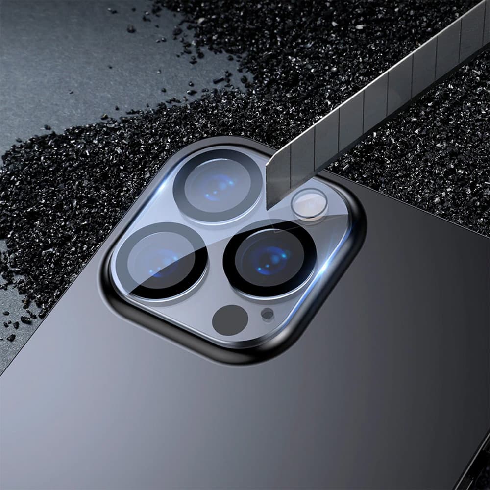 Tvrzené sklo HARD SILK PRINT na fotoaparát pro iPhone 16 Pro-16 Pro Max - náhled 2