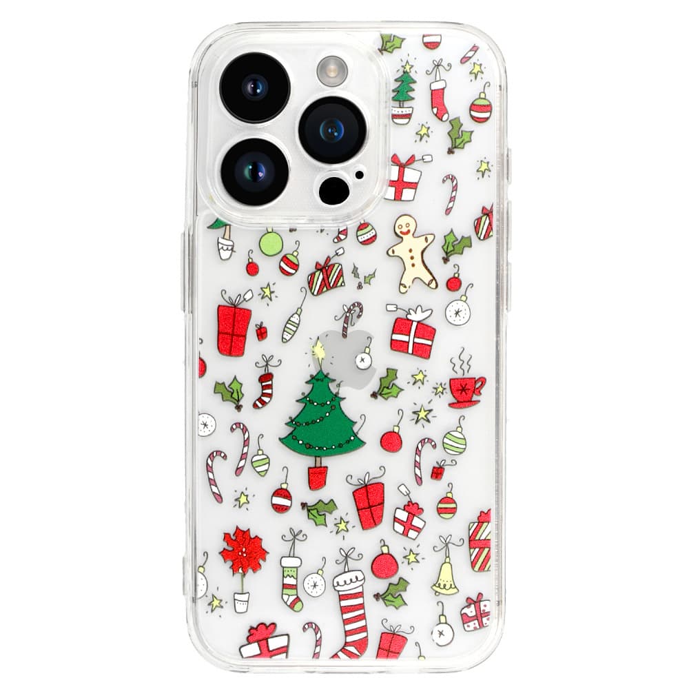 Zadní kryt TEL PROTECT Christmas Clear iPhone 15 Pro Max Design 2 - náhled 2