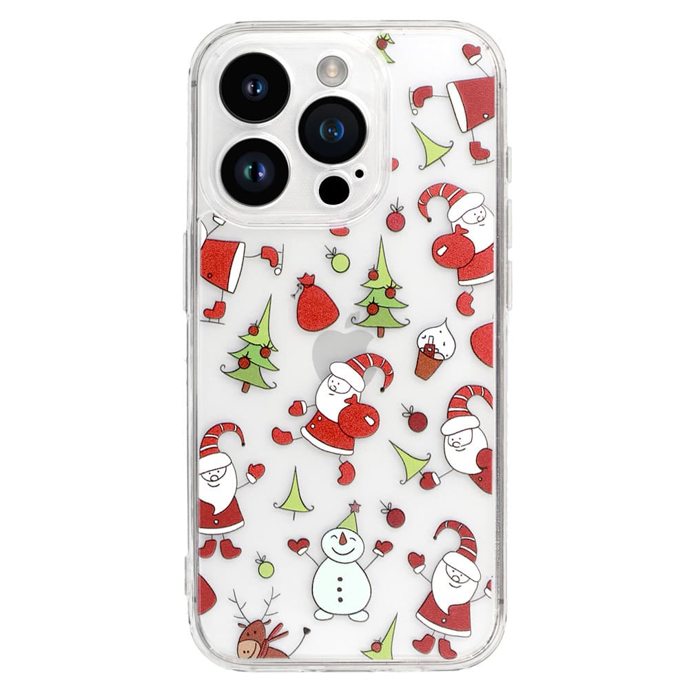 Zadní kryt TEL PROTECT Christmas Clear iPhone 15 Design 1 - náhled 2