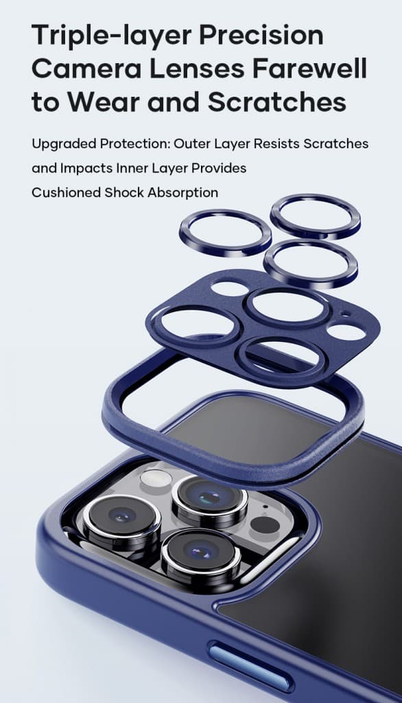 Zadní kryt Rock Guard Touch Matte Series Magnetic pro iPhone 15 Plus bílý - náhled 2