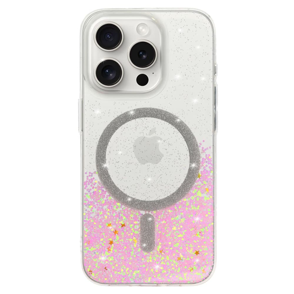 Zadní kryt Tel Protect Moonlite Magsafe pro iPhone 16 růžový čirý - náhled 2