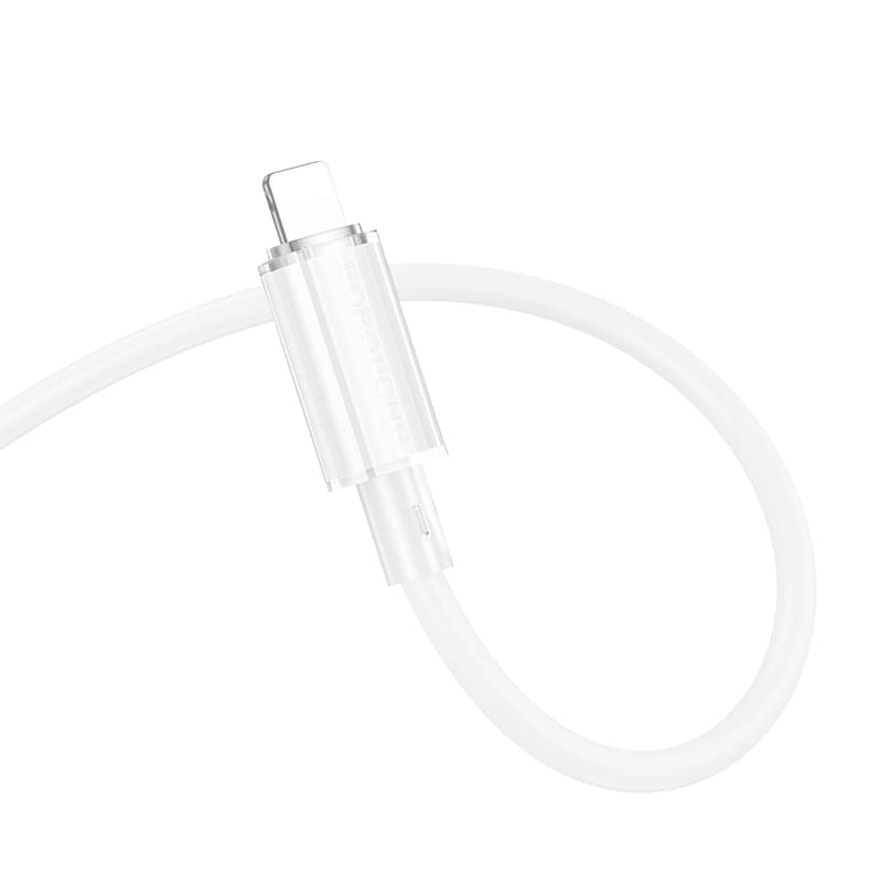 Datový kabel Borofone BX112 Lemon USB-C - Lightning - PD 27W 1m bílý - náhled 2