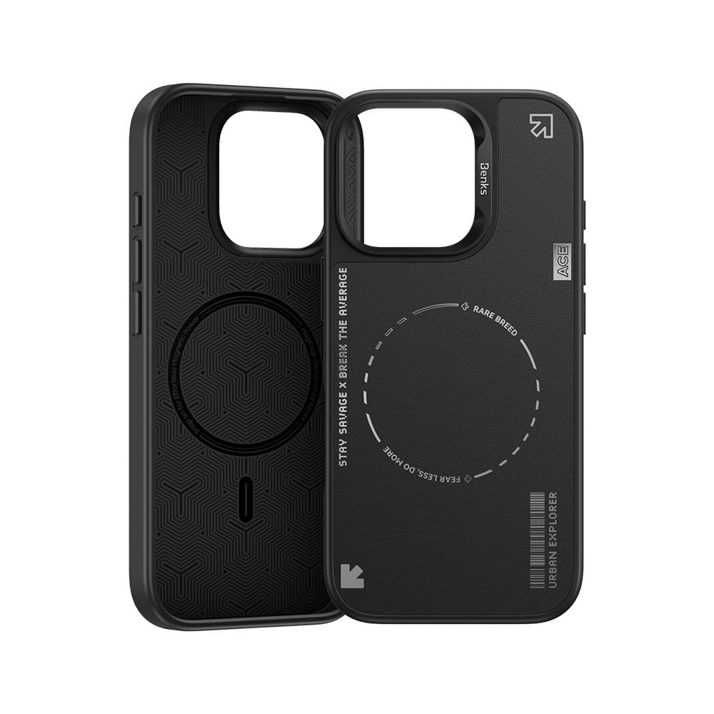 Zadní kryt Benks Dynamic Minimalist pro iPhone 16 Pro black - náhled 2