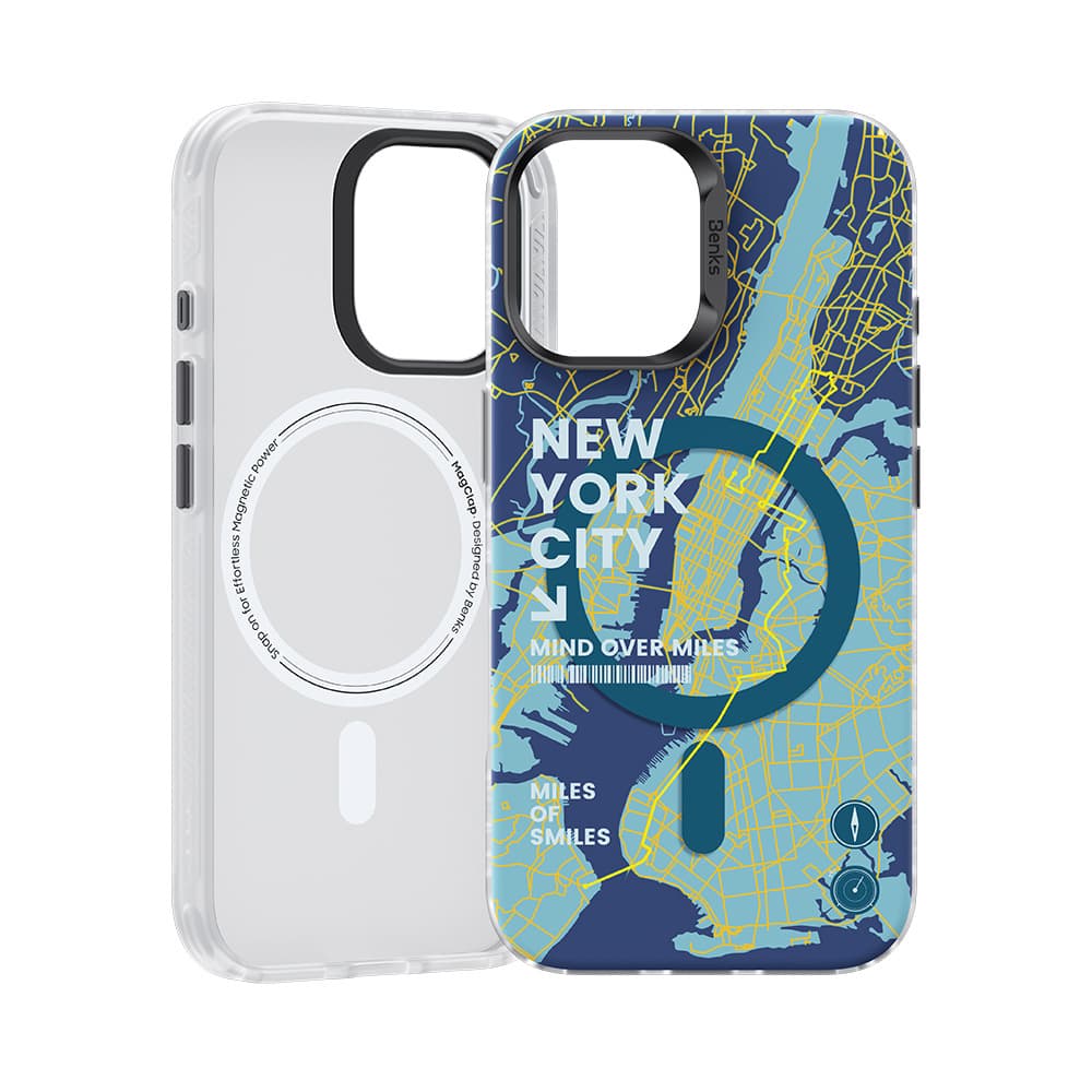 Zadní kryt Benks Magnetic City New York pro iPhone 16 Plus - náhled 2