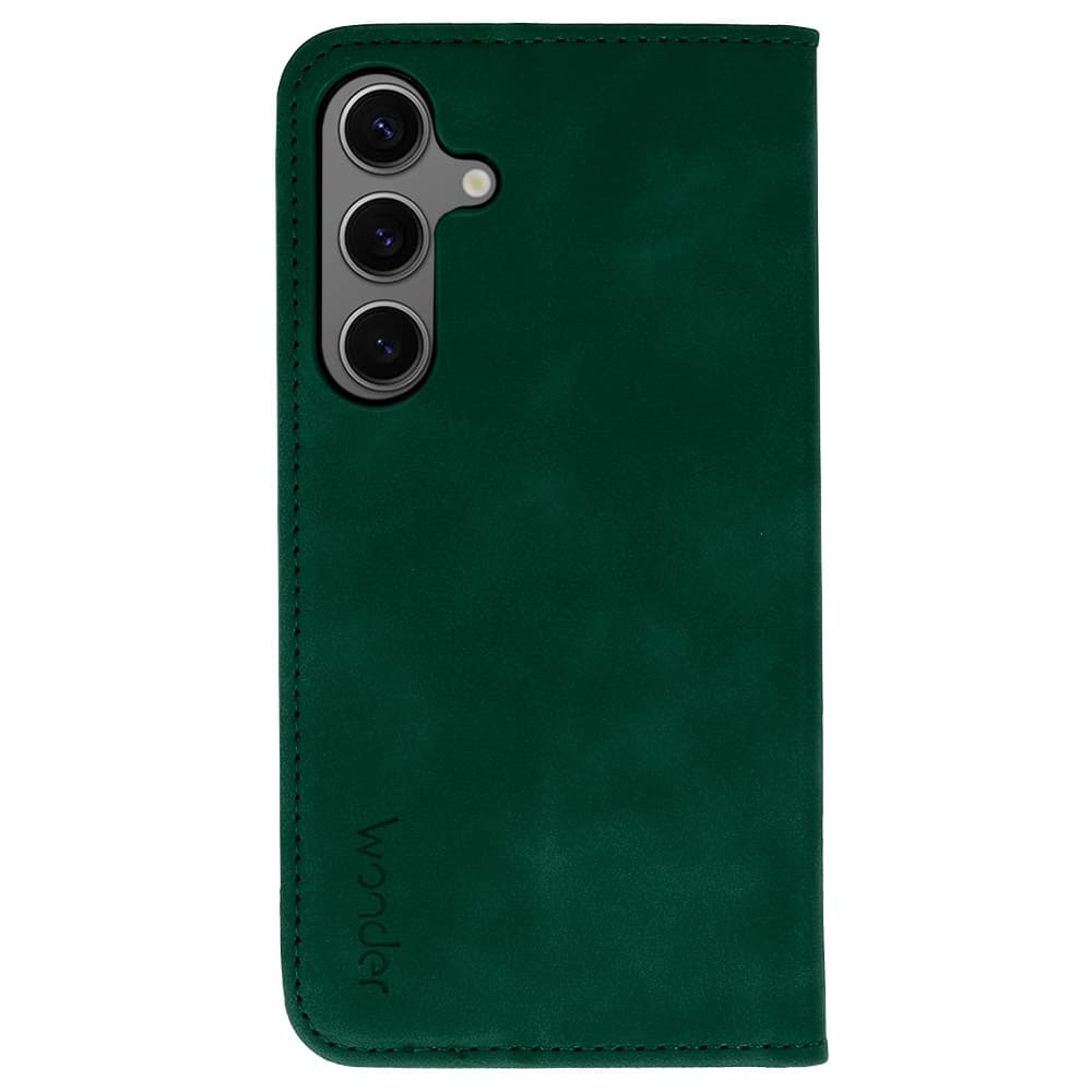 Knížkové pouzdro Wonder Smart pro Samsung Galaxy S25 Ultra zelené - náhled 2