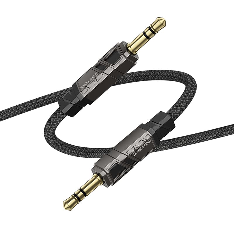 Kabel Borofone BL22 Dignity jack 3,5 mm - jack 3,5 mm 1m černý - náhled 2