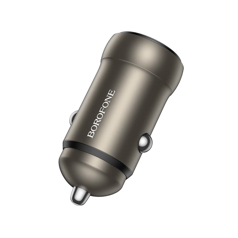 Adaptér do auta Borofone BZ32 Fresh s funkcí rychlonabíjení 30W zlatý - náhled 2