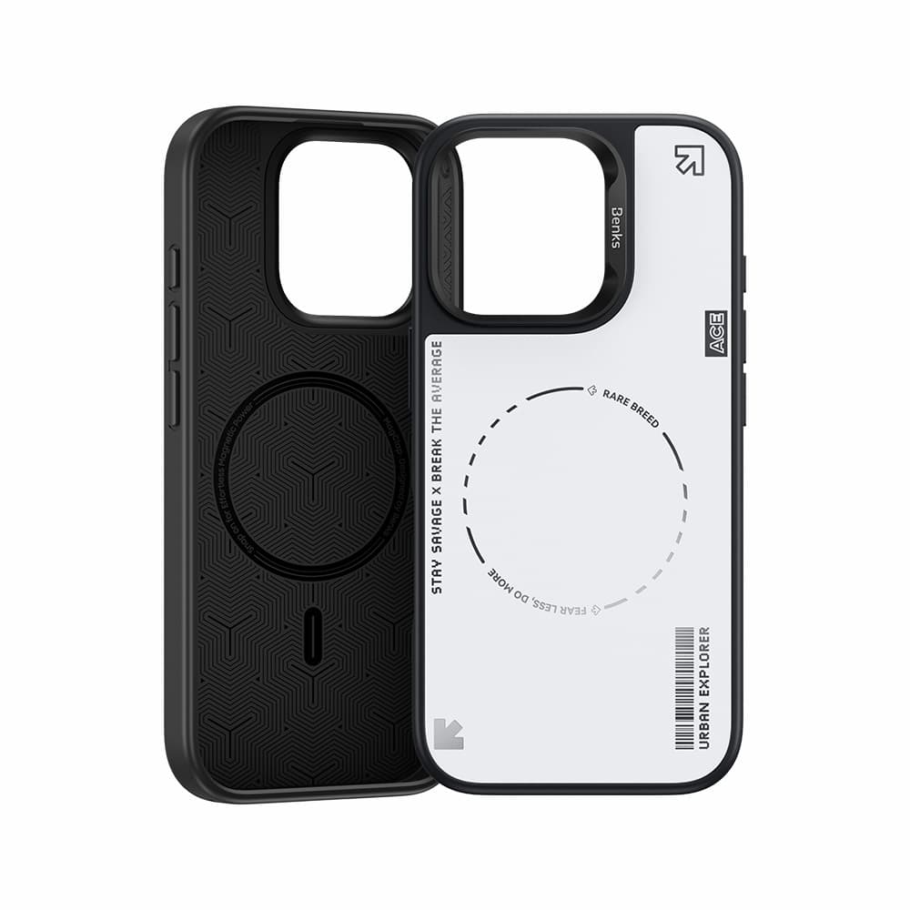 Zadní kryt Benks Dynamic Minimalist pro iPhone 16 Pro Max white - náhled 2