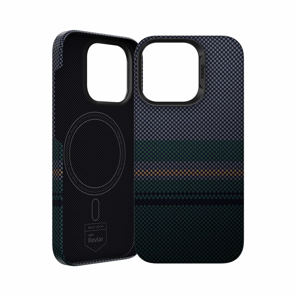 Zadní kryt Benks Magnetic Armor Air Aurora Kevlar 600D (SA66) pro iPhone 16 Pro Max - náhled 2