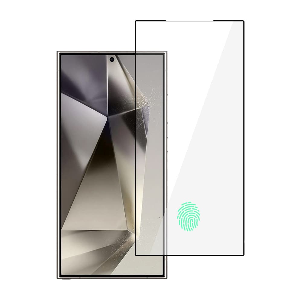 Tvrzené sklo Tel Protect 10X HD Titanium pro Samsung Galaxy S25 Ultra (s odemykáním otiskem prstu) - náhled 2