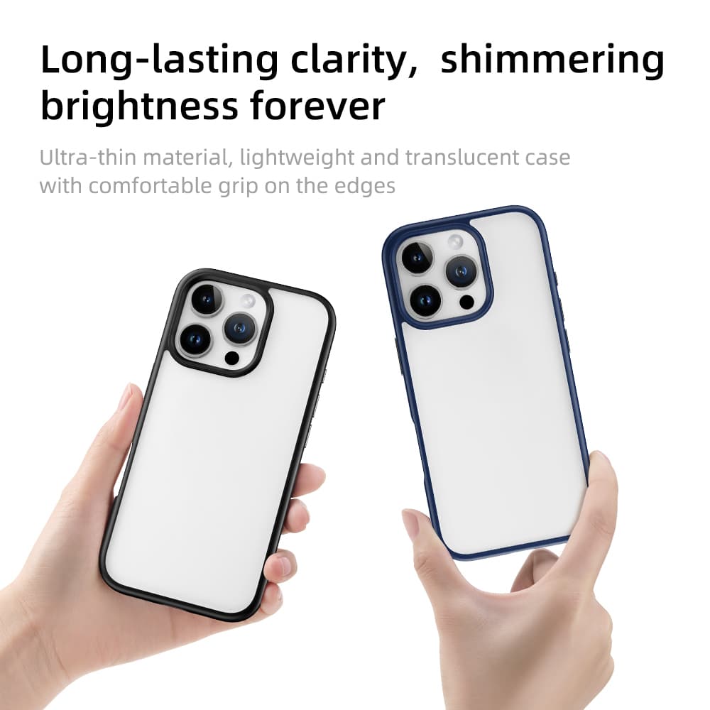 Zadní kryt Rock Guard Series pro iPhone 16 Pro Max clear-grey - náhled 2