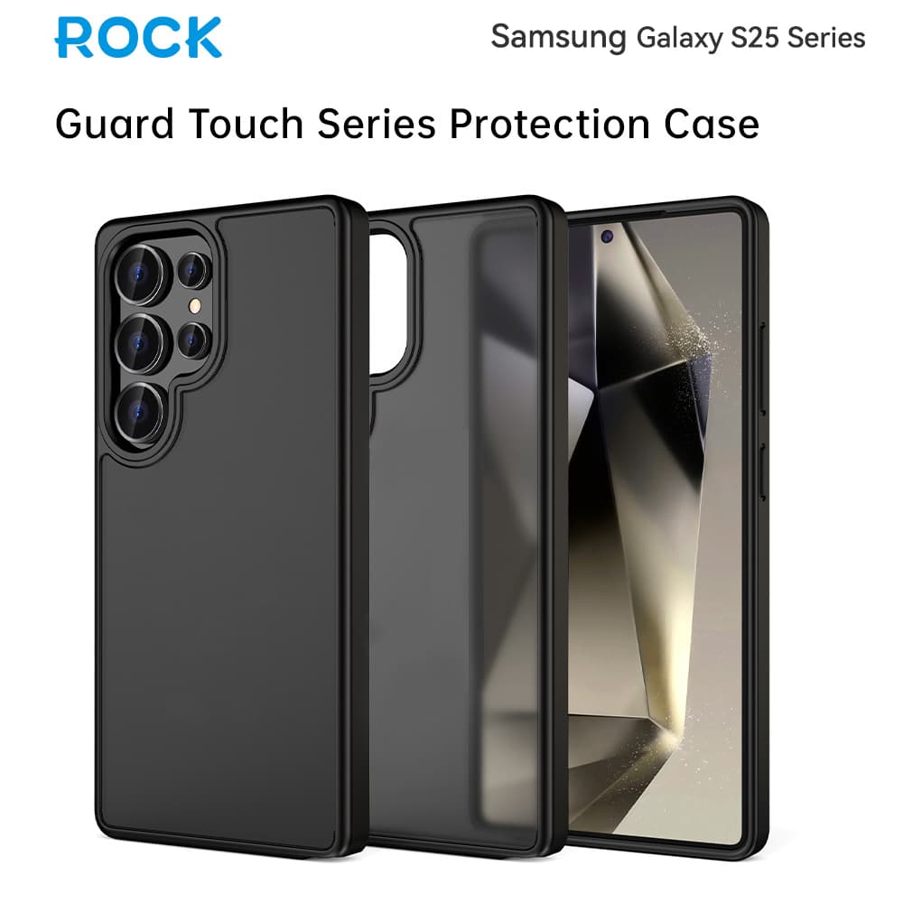 Zadní kryt Rock Guard Touch Matte Series pro Samsung Galaxy S25 šedý - náhled 2