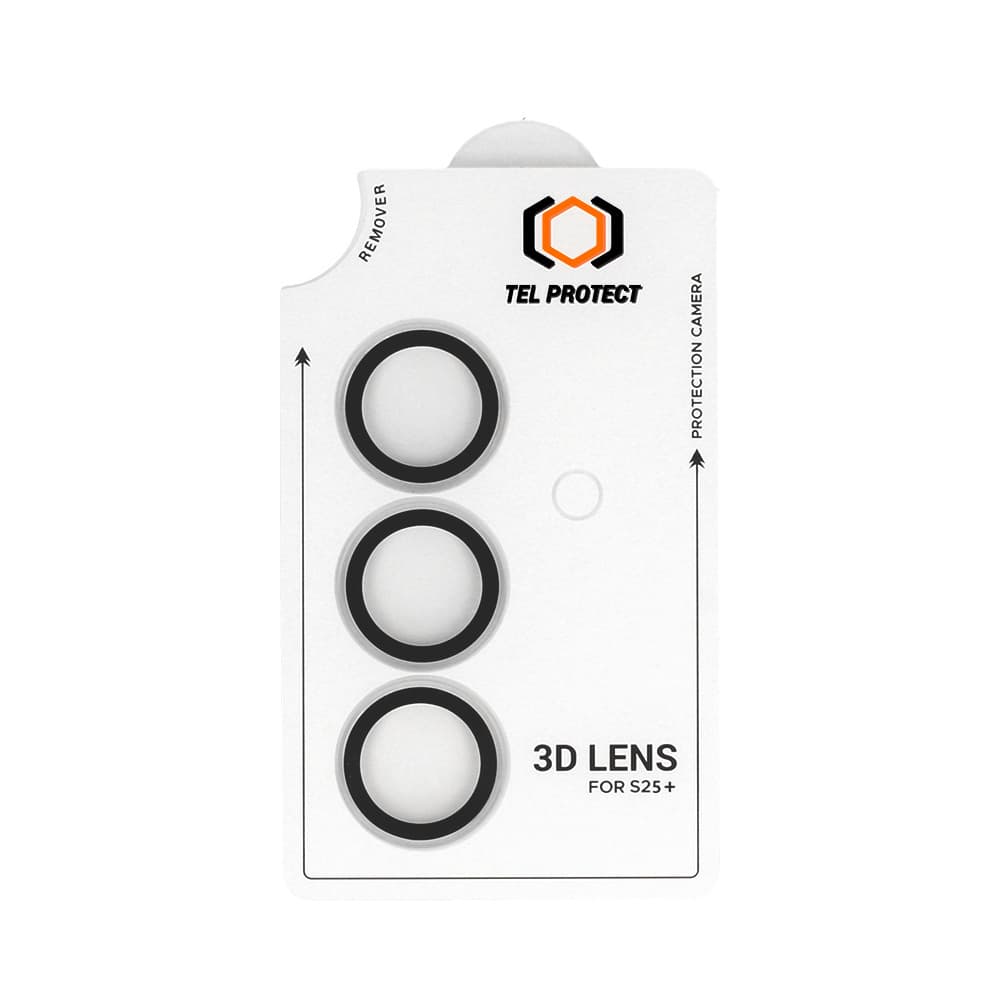 Tvrzené sklo Tel Protect 3D Lens na fotoaparát pro Samsung Galaxy S23 transparent - náhled 2