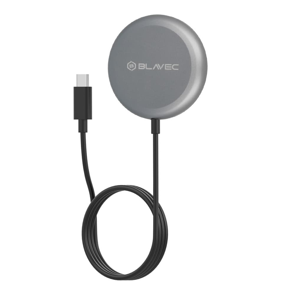 Bezdrátová rychlonabíječka Blavec BQI-03 Qi2 15W Magsafe (BQI03-QI2MB) černá - náhled 2