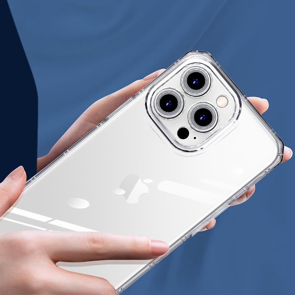 Zadní kryt Antishock pro Samsung Galaxy A21s průhledný - náhled 2