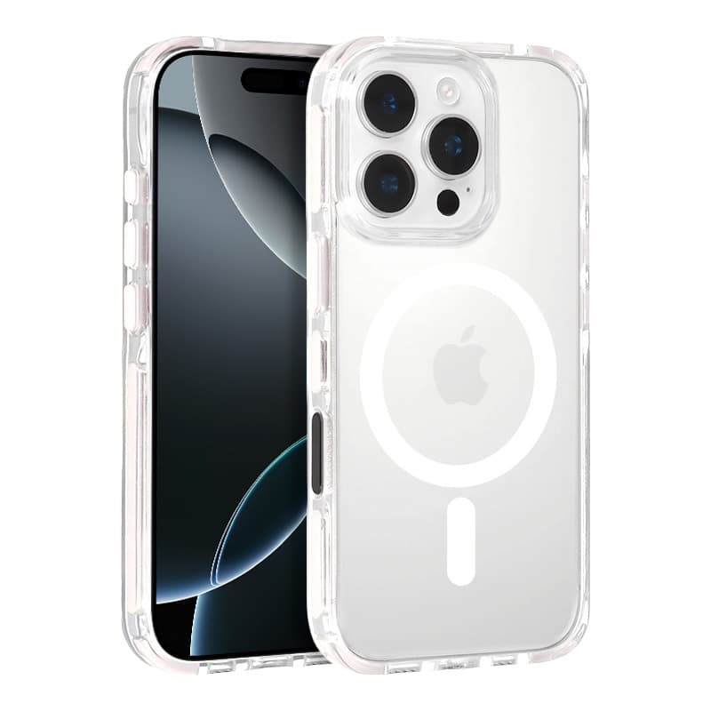Zadní kryt Tel Protect Strap Clear pro iPhone 13-14 white - náhled 2