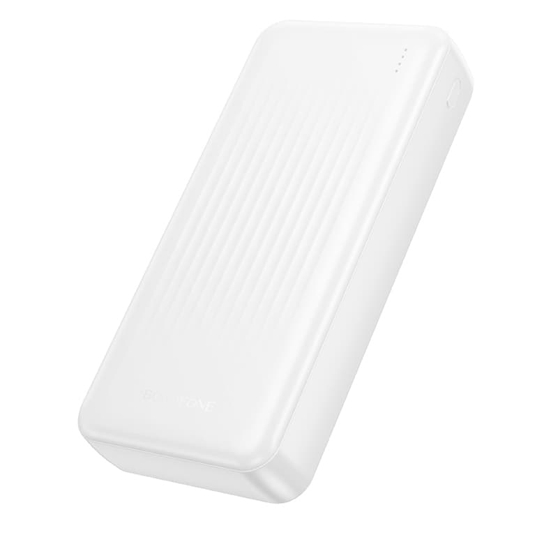 Powerbank Borofone 20000mAh BJ80A Clever 2xUSB-A + USB-C QC 3.0 22,5W + PD 20W bílá - náhled 2