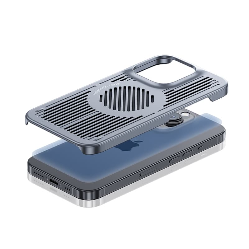 Zadní kryt Benks Magnetic Biliz Cooling (0057) pro iPhone 14 Pro grey - náhled 2