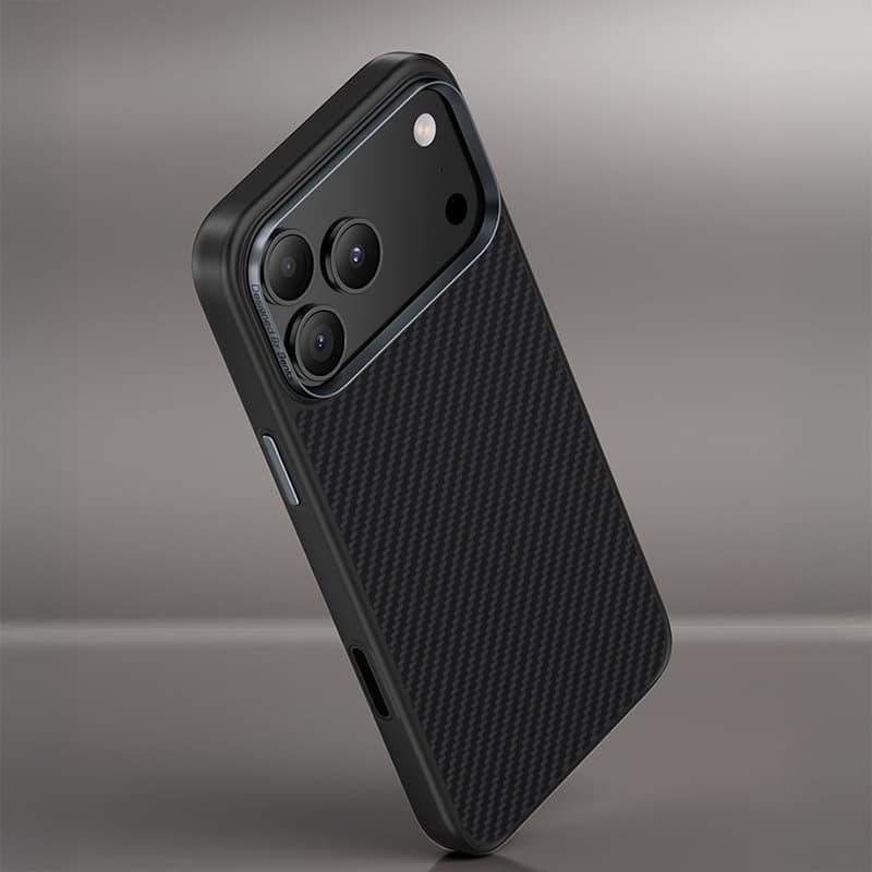 Zadní kryt Benks Magnetic Armor Pro Kevlar Metal Frame 600D (A068) pro iPhone 17 Air black - náhled 2