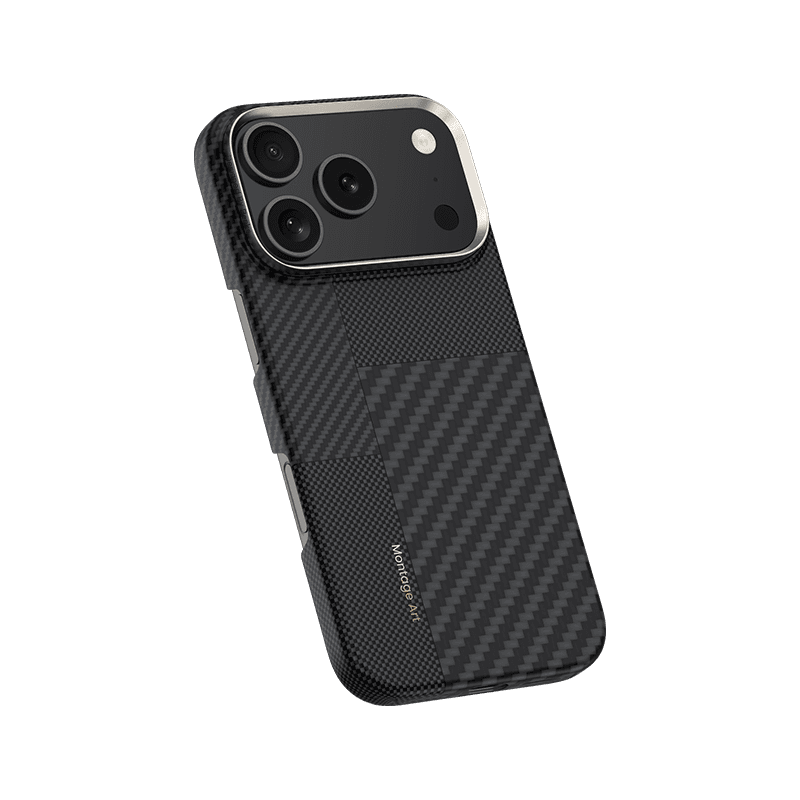 Zadní kryt Benks Montage Magnetic Armor Air Kevlar Metal Frame 600D+1500D (MB69) pro iPhone 17 Pro black - náhled 2